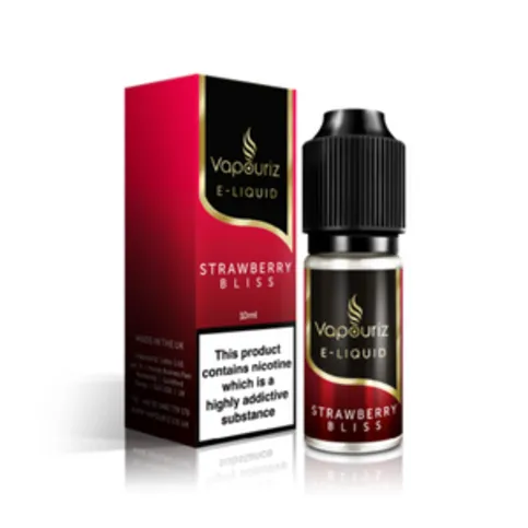 Vapouriz Strawberry Bliss E-Liquid 18mg 10ml