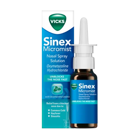 Vicks Sinex Micromist Aqueous Nasal Spray Solution 15ml