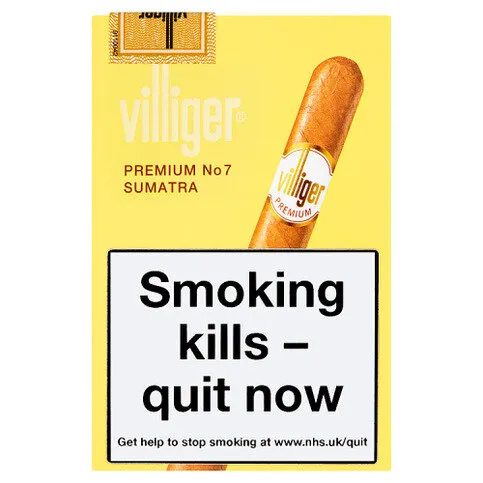 Villiger Premium No.7 Sumatra Cigars 5 Pack