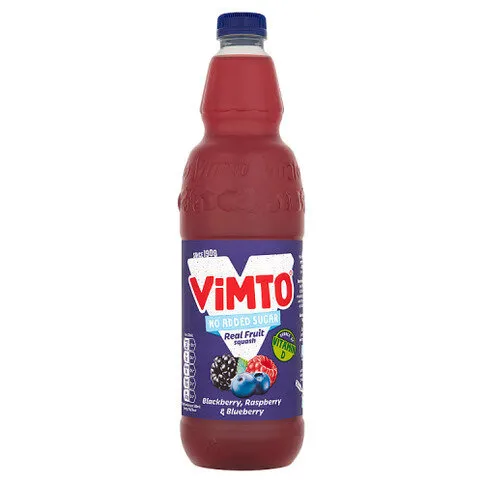 Vimto Real Fruit Squash Blackberry, Raspberry & Blueberry 1L