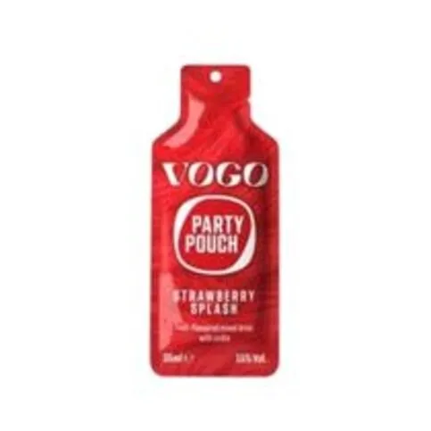 VOGO STRAWBERRY SPLASH PARTY POUCH 35ml