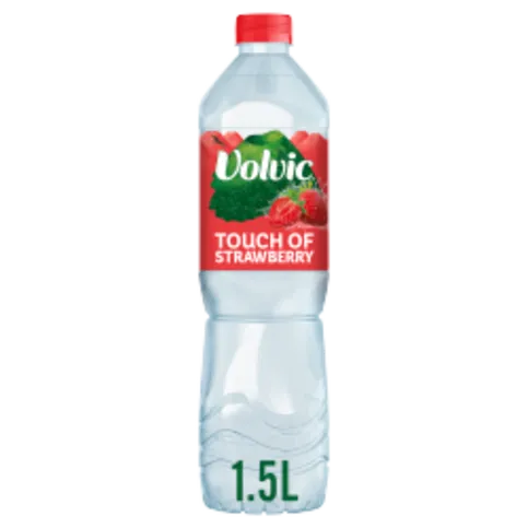 VOLVIC TOUCH OF FRUIT STRAWBERRY 1.5LTR