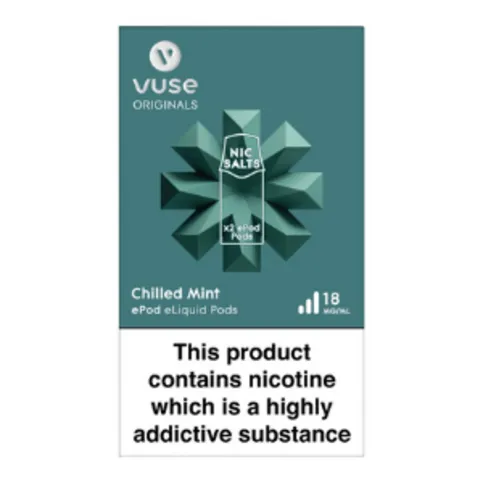 Vuse Epod Pods Vpro Chilled Mint 18mg 2pk