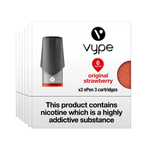 Vype Vpro Strawberry 12mg x 2 ePod Cartridges