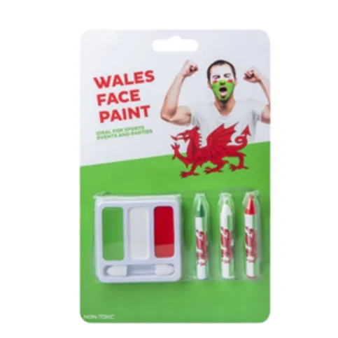Wales Face Paint