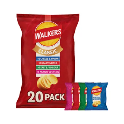 Walkers Classic 20 Pack