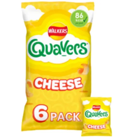 Walkers Quavers Cheese Multipack 6 x 16g