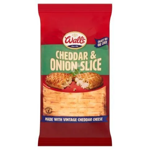 Wall's Cheese & Onion Slice 180g