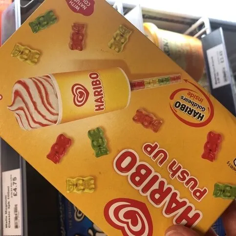 Haribo Push Up Strawberry & Vanilla 4pk 4x85ml