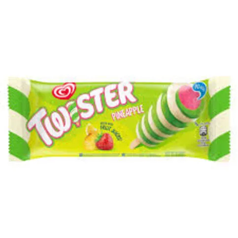WALLS TWISTER PINEAPPLE 80ML