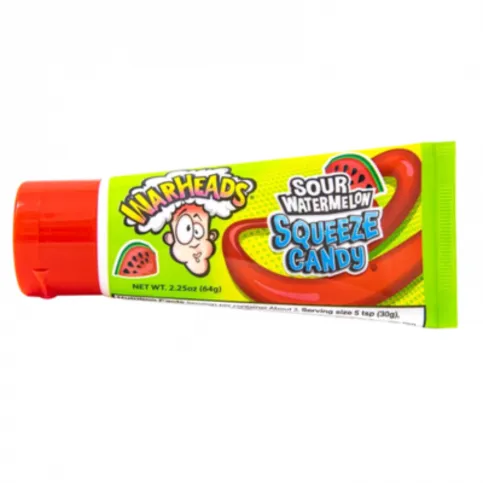 Warheads Sour Watermelon Squeezy Candy 64g