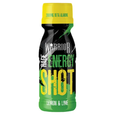 Warrior Lemon Lime Rage Energy Shot 60ml