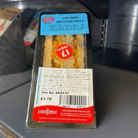 Chicken Mexican Mayo Sandwich