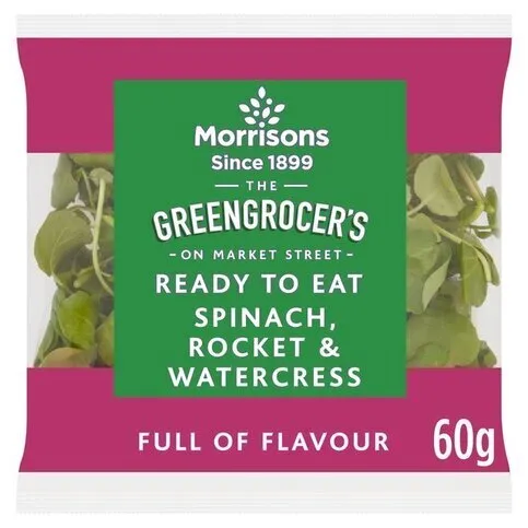 Watercress Spinach & Rocket 60g