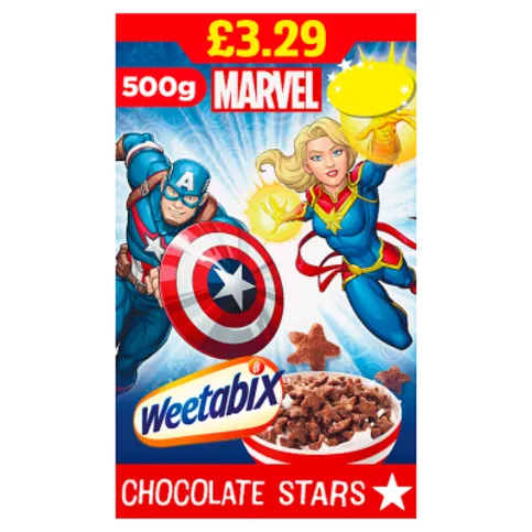 Weetabix Marvel Chocolate Stars 500g