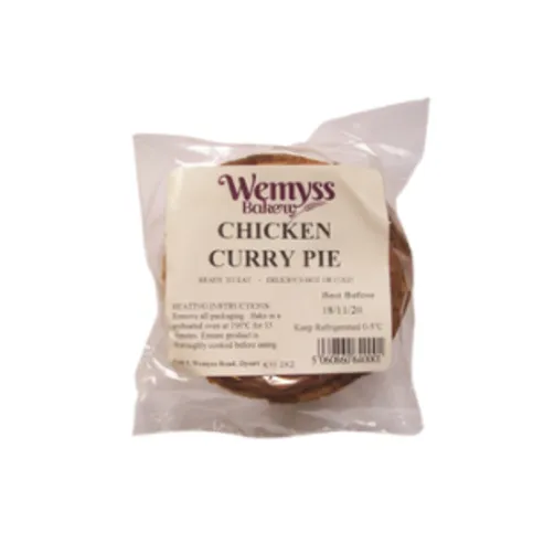 Wemyss Chicken Curry Pie