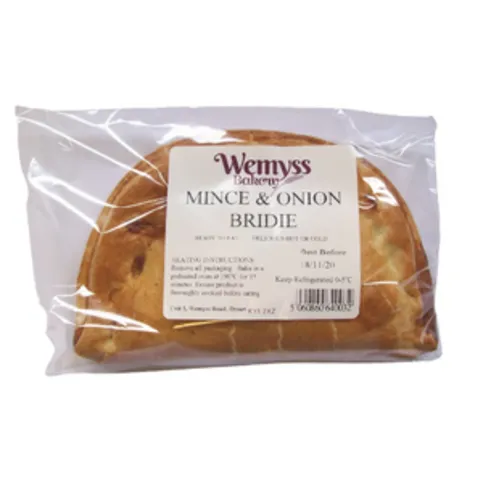 Wemyss Mince & Onion Bridie
