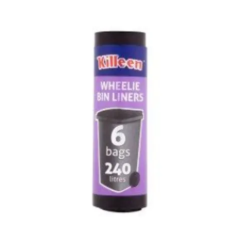 Wheelie Bin Liners 6 Pack