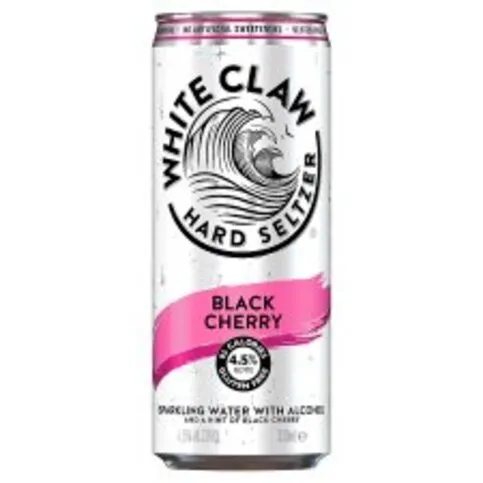 White Claw Hard Seltzer Black Cherry 330ml