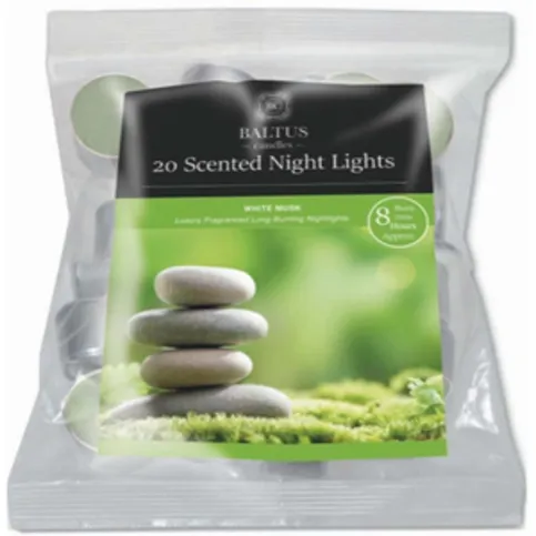 White Musk 20 Tealights