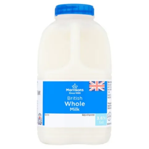 Whole Milk 1 Pint (Blue)
