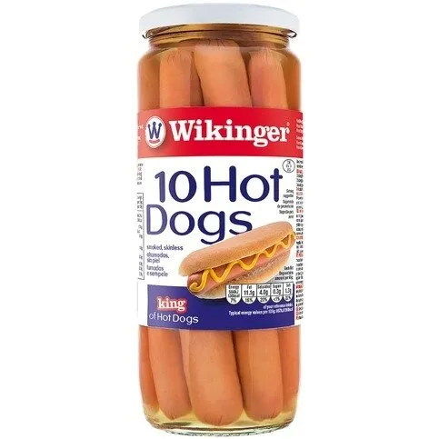Wikinger 10 Hot Dogs 650g