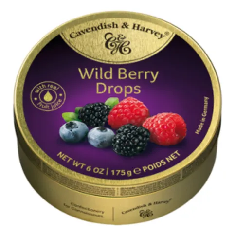 Cavendish & Harvey Wild Berry Drops 175g
