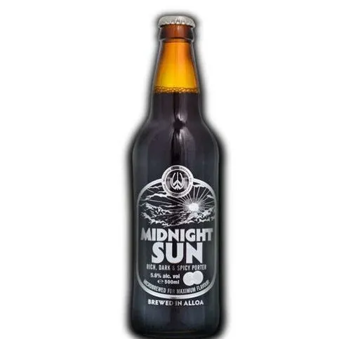 Williams Bros Brewing Co. Midnight Sun Rich, Dark & Spicy Porter 500ml