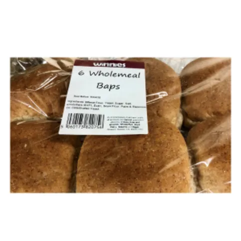 Winnie's Wholemeal Baps 4s