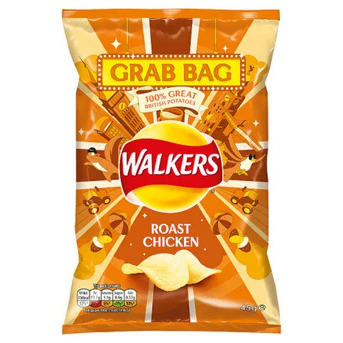Walkers Roast Chicken 45g