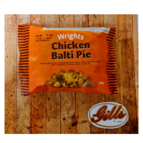 Wright's Chicken Balti Pie 260g