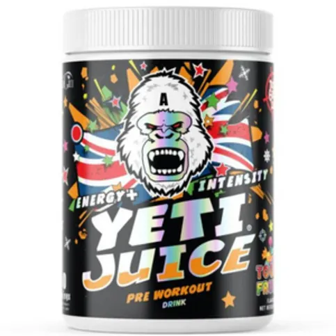 Yeti Juice Pre Workout Tutty Fruity 480g