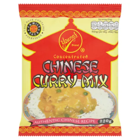 Yeung's Brand Concentrated Chinese Curry Mix 220g - Groceries