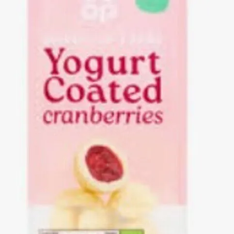 CP Yoghurt Coated Cranberries 30G