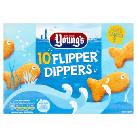 Young's 10 Flipper Dippers 250g