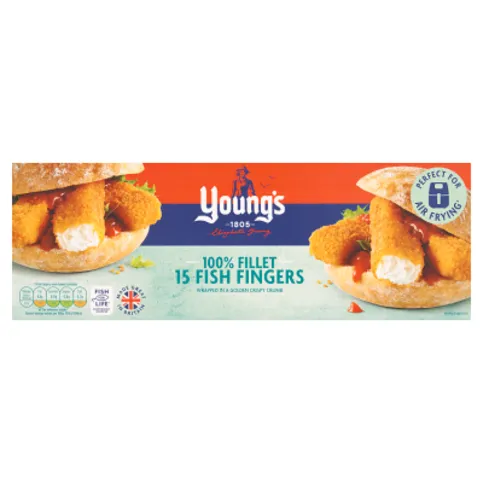 Young's 15 Fish Fingers 450g