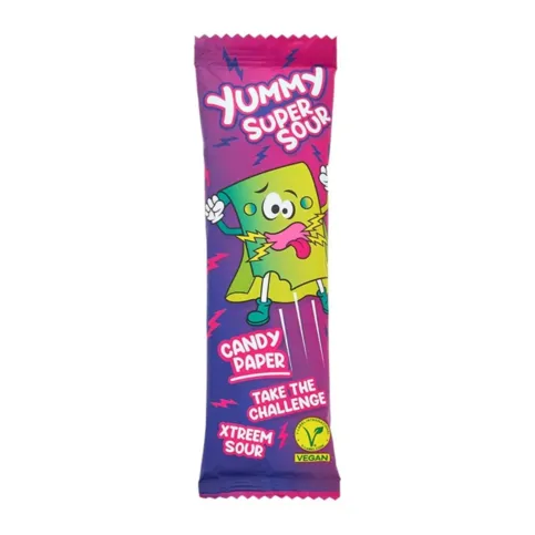 Yummy Super Sour Candy Paper 20g