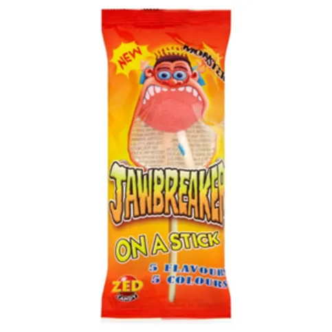 Zed Monster Jawbreaker On A Stick 60g