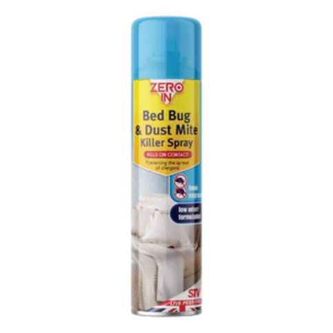 Zero In Bed Dust Mite and Bed Bug Killer Spray 300ml