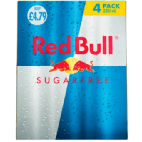 Z - Red Bull 4 x 250ml Sugarfree