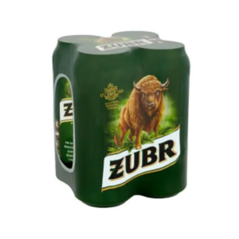 Zubr Beer Cans 4 x 500ml