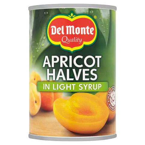 Del Monte Apricot Halves in Light Syrup 420g