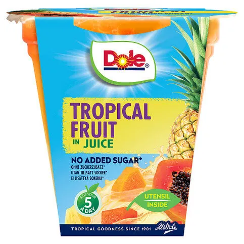 Dole Tropical Fruit in Juice 198g