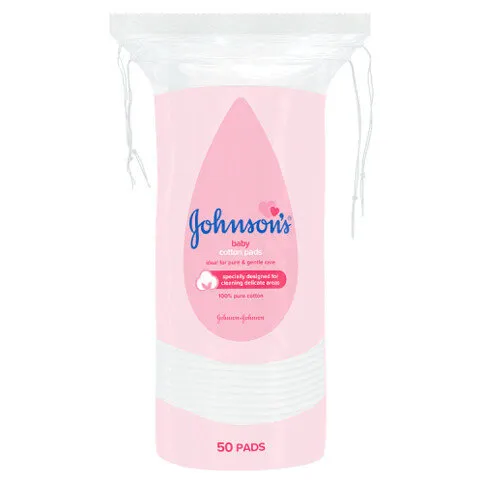 Johnson's Baby 50 Cotton Pads