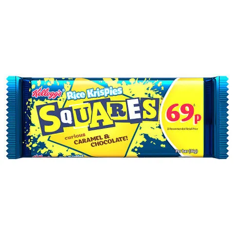 Kellogg's Rice Krispies Squares Curious Caramel & Chocolate 36g
