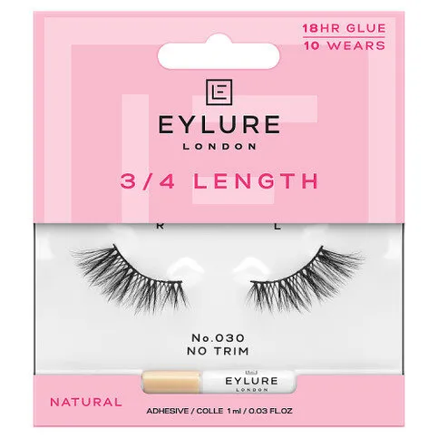 EYLURE LASHES 3/4 LENGTH 030 EACH