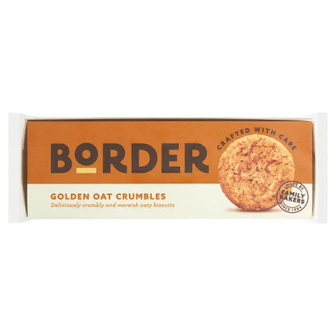 BORDER Golden Oat Crumbles 135g