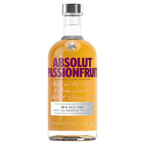Absolut Passionfruit Flavored Vodka 70cl