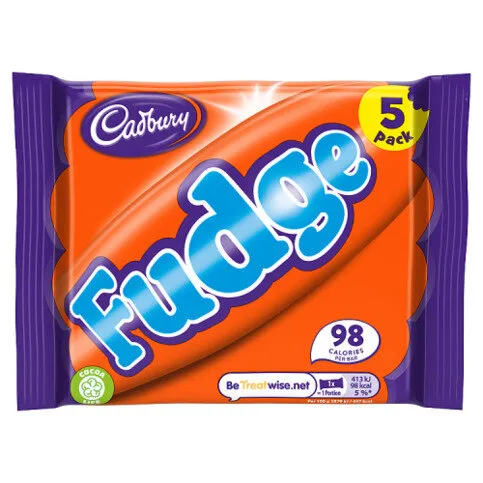 Cadbury Fudge Chocolate 4 Pack 110g