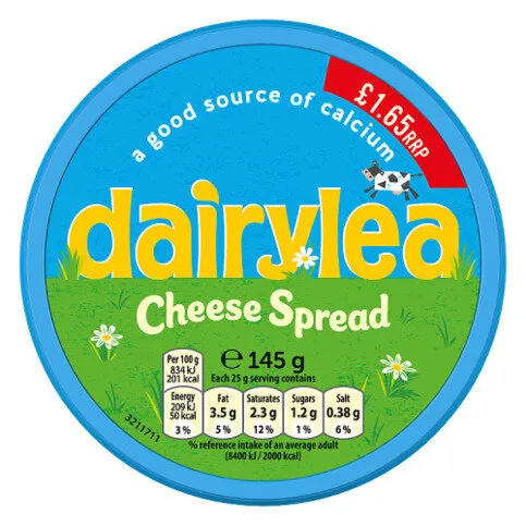 Dairylea Processed Cheese-spread Regular 145gr